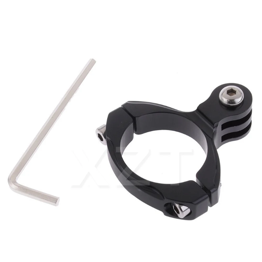 Bicycle Riding Clip Fixed Bracket Bike Handlebar Mount Holder Adapter Clamp Base Tripod O Type 31.8mm For GoPro Sport Camera