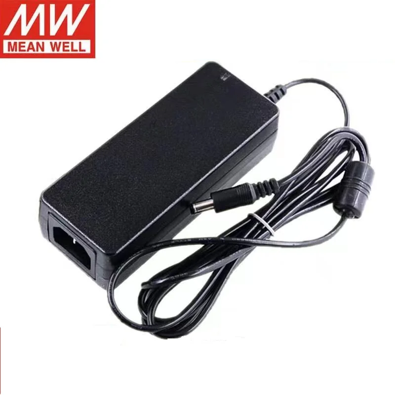 Imagem -02 - Adaptador Industrial do Desktop da Well do Mean Gst60a12-p1j 110v 220v C.a. à C.c. 12v 5a 60w Adaptador do Nível vi de Meanwell