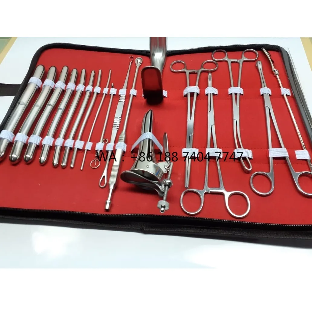 IUD Intrauterine Device Gynecology Operation Instrument Set  Placing and Removing Instrument Set