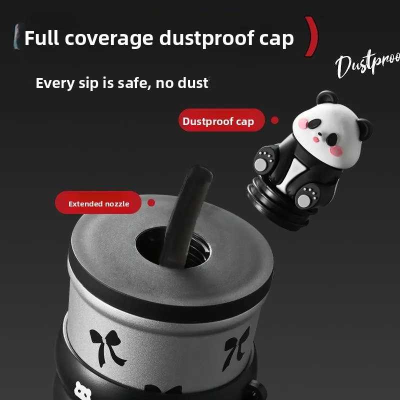 Taza de café moderna con tapa interior de cerámica para mujer, con cuerda de transporte, aislamiento térmico, modelo nuevo 2024, color rojo batata.