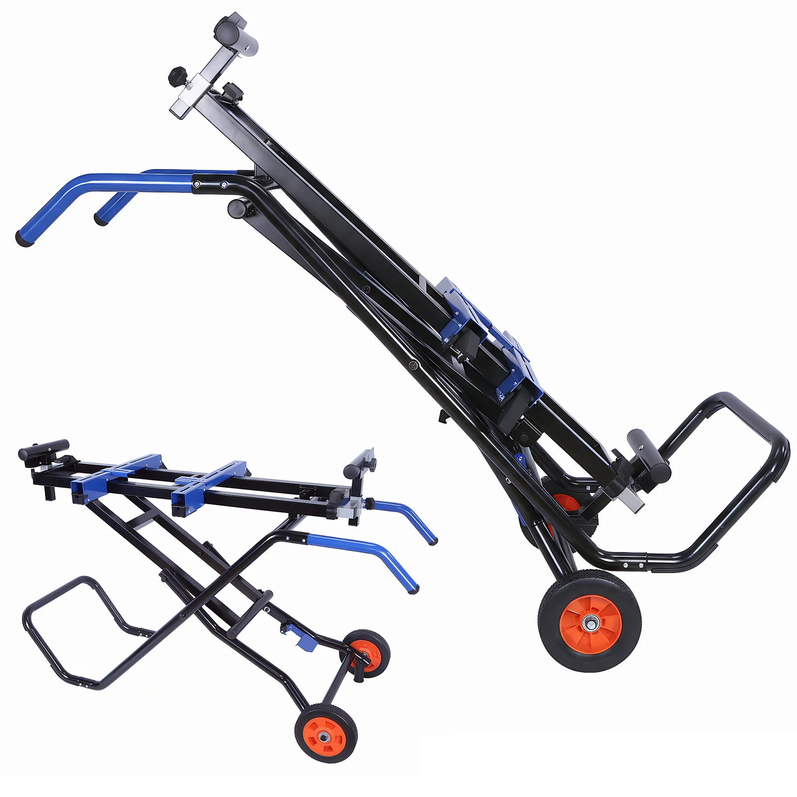 

Portable Table Saw Stand Heavy-Duty Steel Frame Collapsible Miter Saw Stand Easy Storage Universal for Most Brands of Table Saws