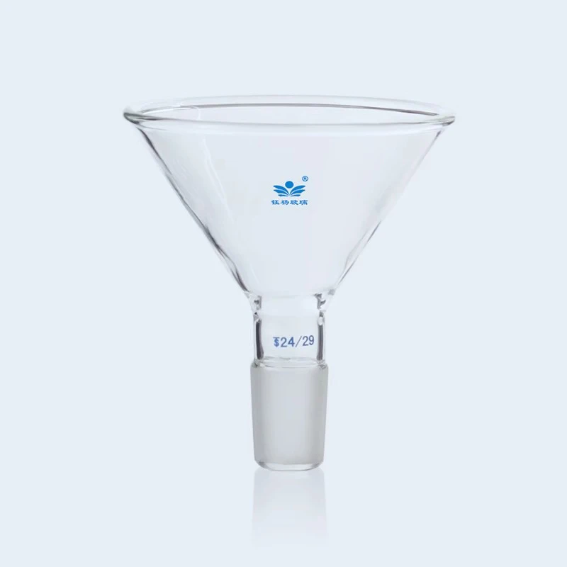 1Pc Diameter 50mm to 150mm Glass Conical Feed Funnel With Standard Ground-in Mouth Using in Lab Experiment Supply - Image 4