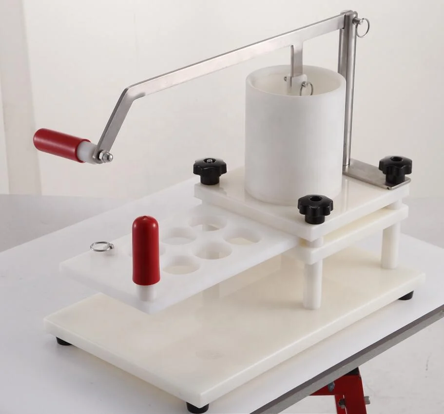 

Spain 130MM &55MM HORUS Hand Press Meat Beef Burger Patty Making Machine Mixer Machine for Hamburger