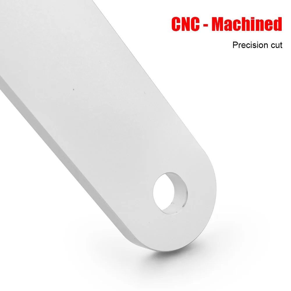 

Cast Aluminum Transom Support Plate Kit 3/8" Thick – TSP-1/TSP-2DP, 12"x2" & 15"x2", for Top/Lower Bolt Holes, 2 Pack