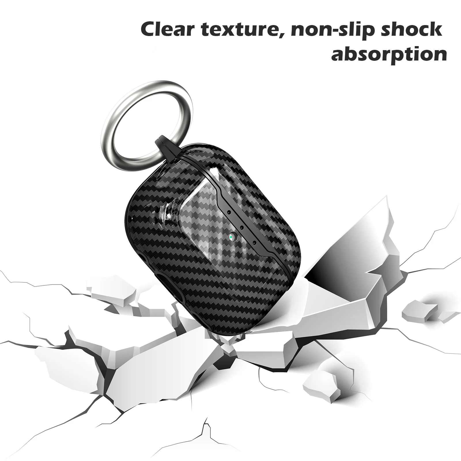 Carbon Fiber Case For Apple AirPods Pro 2 Cases Cover AirPods Pro2 Air Pod 3 2 1 Coque Soft Wireless Headphone Cover Funda Coque