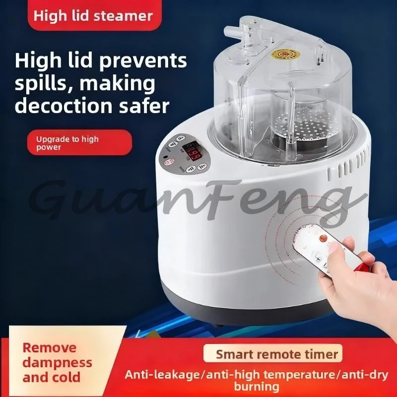 2000W Upgraded 4L Flip Lid Sauna Steamer Home Spa Steam Generator