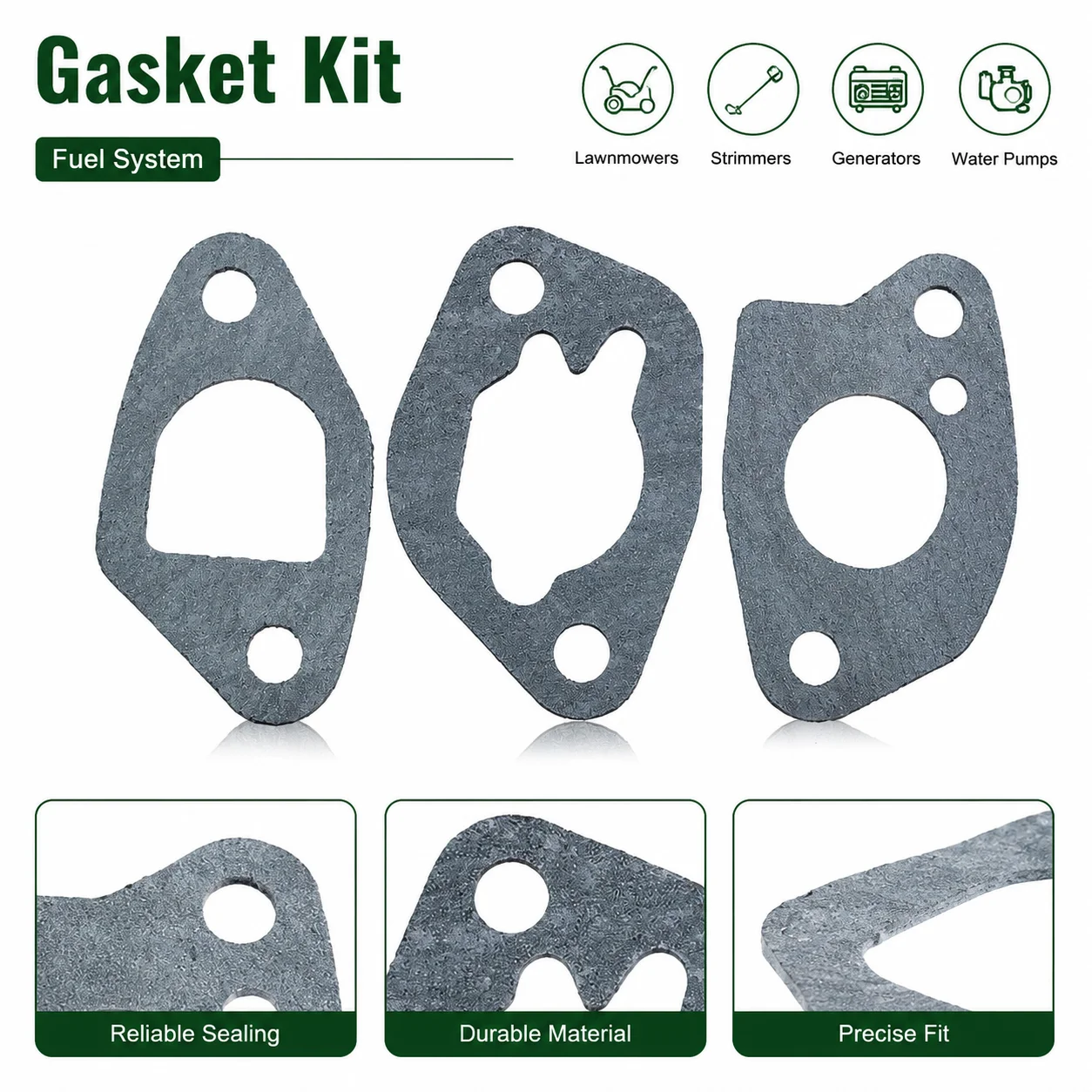 Lawn Mower Strimmer Generator Water Pump Carburetor Gasket Kit For Honda GX120 GX140 GX160 GX200 168F Small Engine