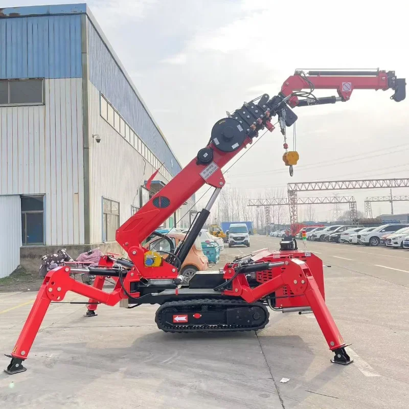 P-503 More Popular Construction Companies 1.5 Ton 3 Ton 5 Ton 8 Ton Construction Basket Spider Crane