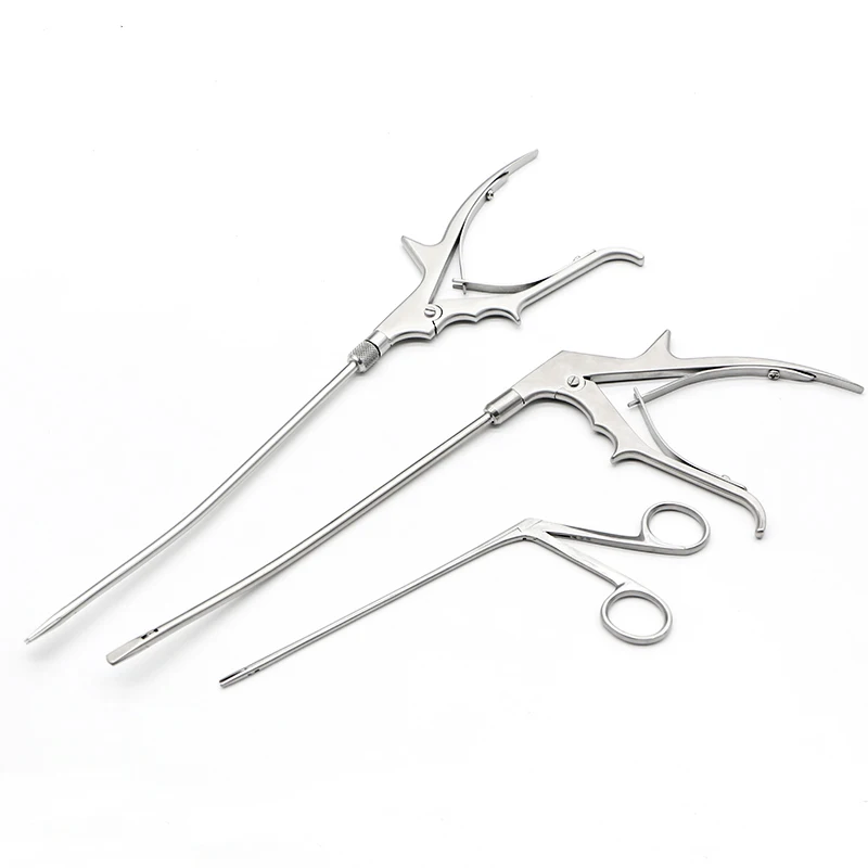 

Stainless steel gun type nucleus pulposus forceps Face stripping scoop Skin separator Plastic surgery face stripping gun forceps