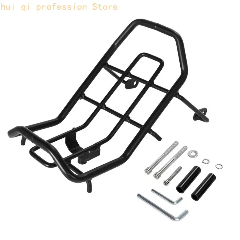 Open-Frame Motorcycle Gear Rack for CT125 2020-2023 JA55/JA65, Center-Mounted Platform for Toolboxes, Insulated Boxes, Camping