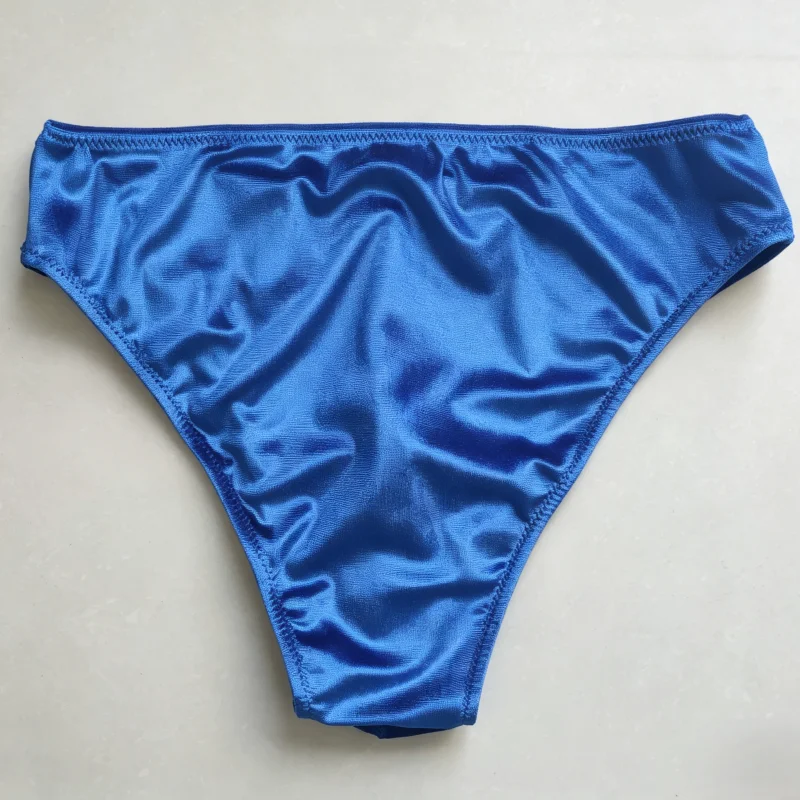 Korean Velvet Men Physique Competition Posing Trunks High Waist Stretch Soft Bodybuilding Stage Shorts Fitness Contest Briefs view 4