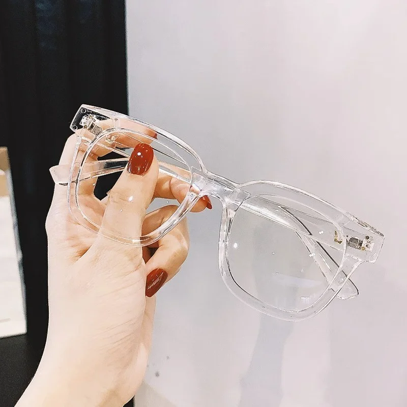 Modische Unisex Eckige Anti-Strahlungs-Brille Anti-Blaulicht-Brille für Männer und Frauen Anti-UV-Brille Computerbrille