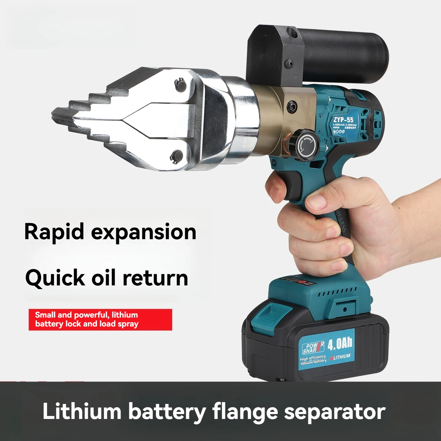 

Rechargeable Hydraulic Flange Spreader Flange Separator Portable Wedge Spreading Tool Dividing Tool