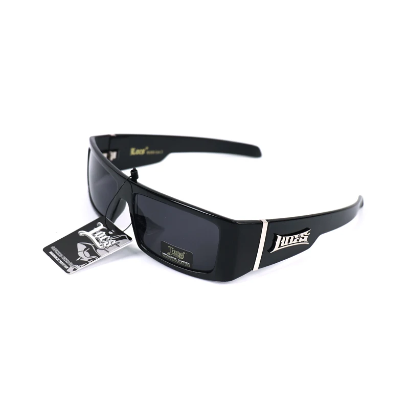 

Chicano Gangsta West Coast Almond Flower Hip Hop Rap Hard Man LOCS Sunglasses ex Lightweight PC Lens Oval Face Fit