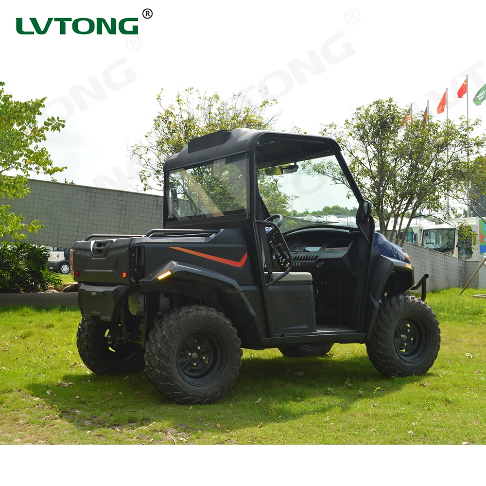 Chinese Made 4WD Electric UTV For Camping Hunting And Agriculture With Power Steering And EPB System