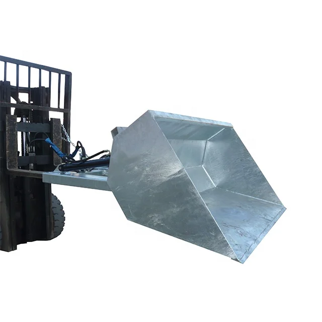 

New Condition Hydraulic Dirt Bucket for Forklift Attachment for Manufacturing Plant and Retail Industries