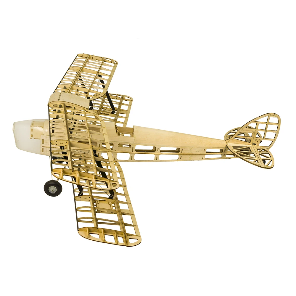 DW Hobby S19 EP Mini Tiger Moth 980mm Wingspan Balsa Wood RC Biplane Laser Cut DIY Assembly Aircraft Model Kit RC Plane