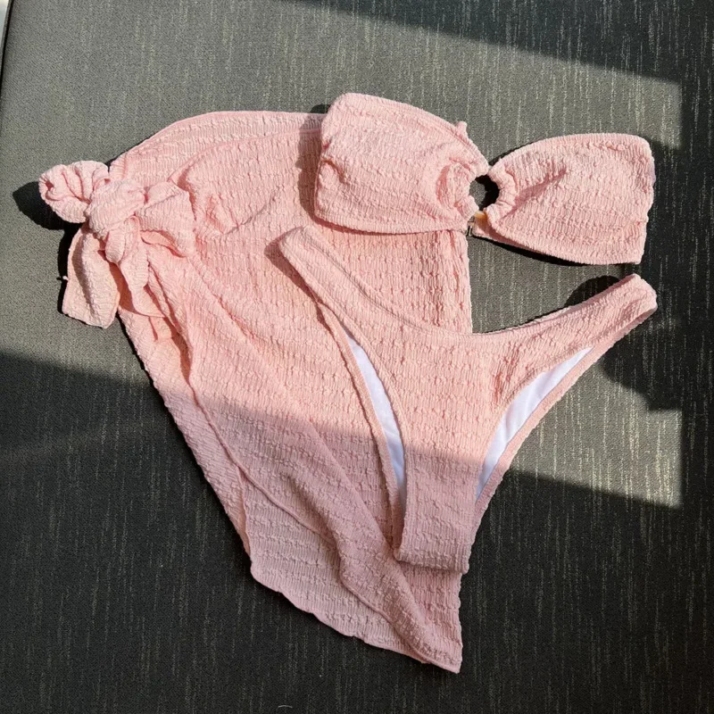 

New Sexy Bikinis Female Swimsuits Women Three-Piece Swimwear Beach Swimming Wear Bathing Suits Brazilian Bikini Set Pool Bather