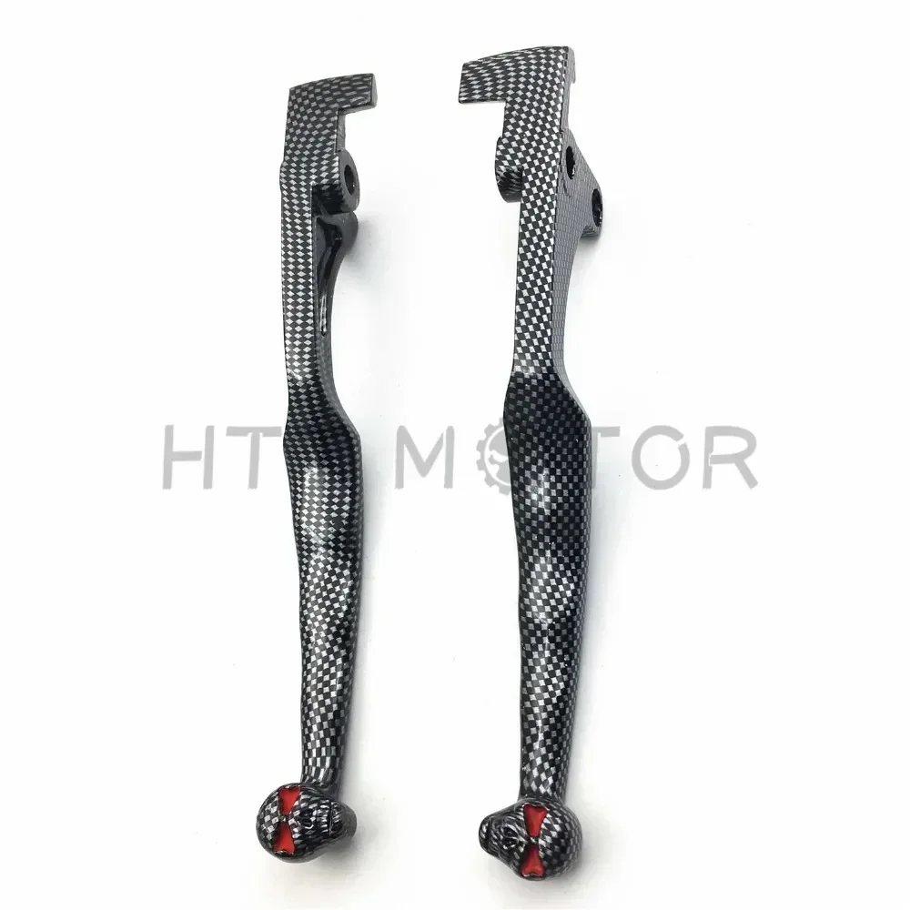 

Motorcycle Parts Brake Clutch Skull Hand Levers for Vulcan 1500 1600 2003-2008 Carbon
