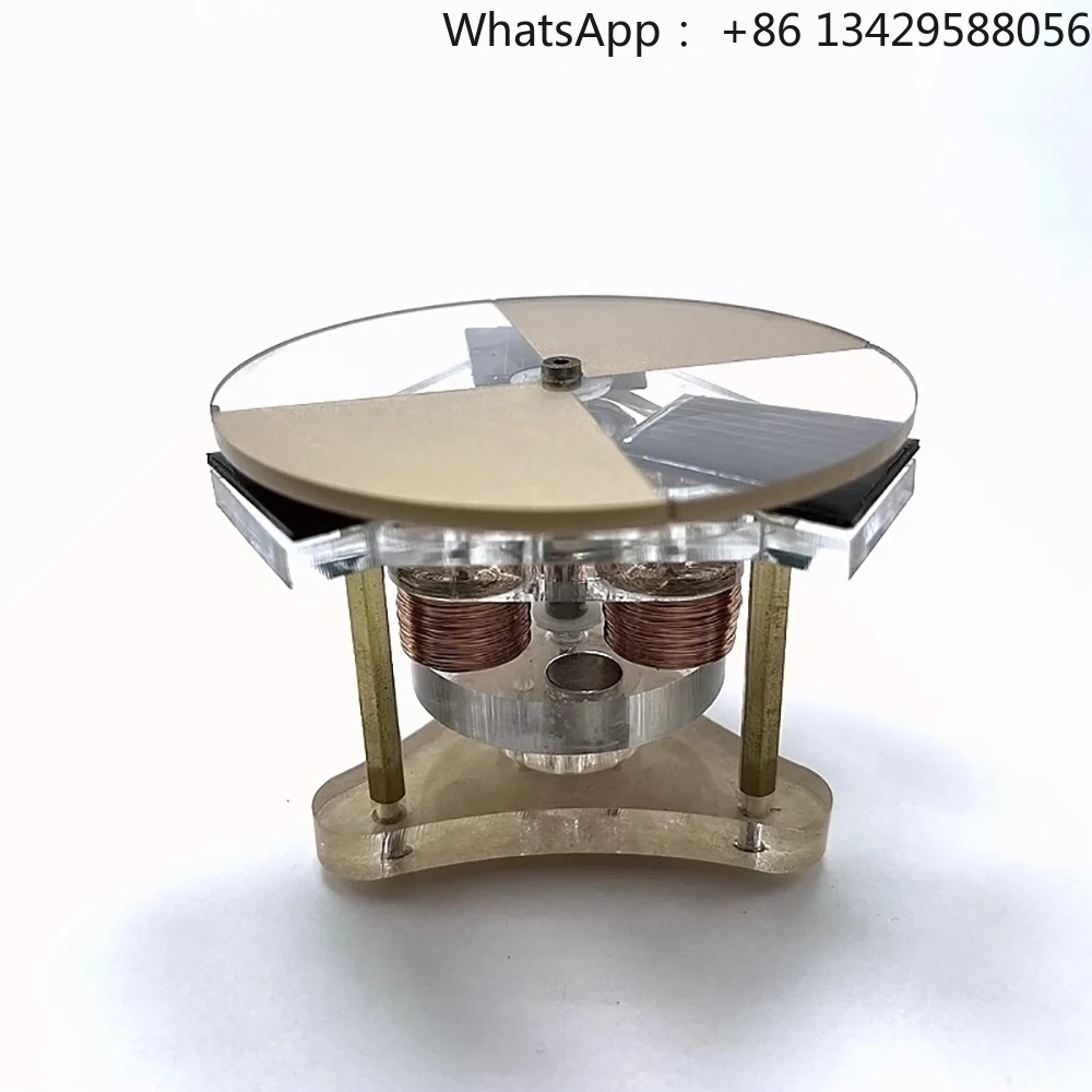 

DIY Solar Vertical Disc Shape Mendocino Motor Magnetic Levitating Educational Model Science Physics Toy