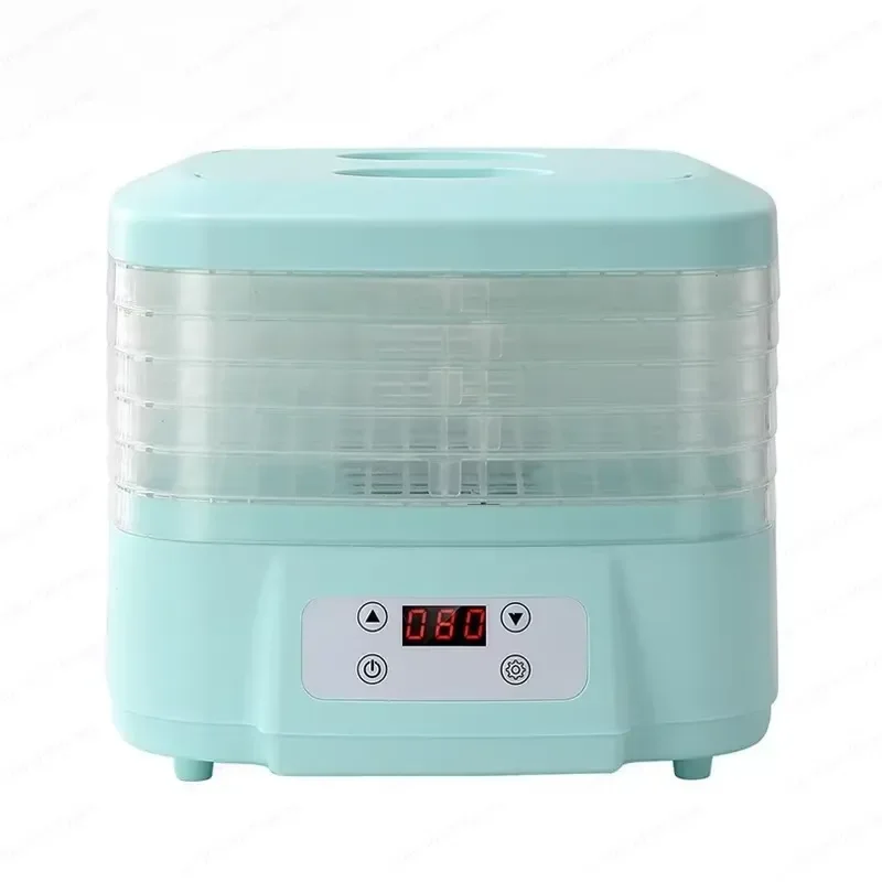 6 Layer Food Dehydrator for Fruit Vegetable Pet Snacks Flower Tea DIY Drying Machine with Adjustable Temperature Timer Home
