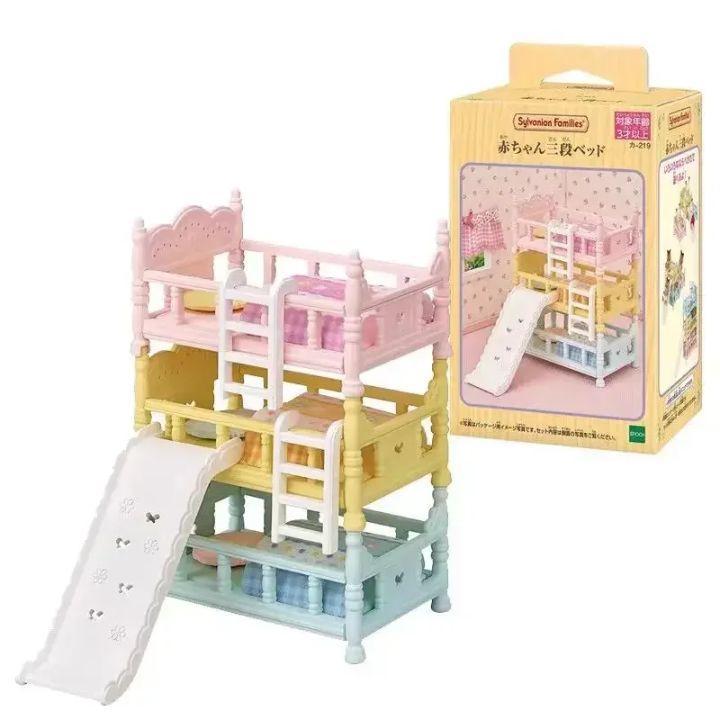 Sylvanian Families juguetes para niños para niñas Ternurines juegos de regalo lindos bichos de Calico familia del bosque Anime cocinas para niños niña