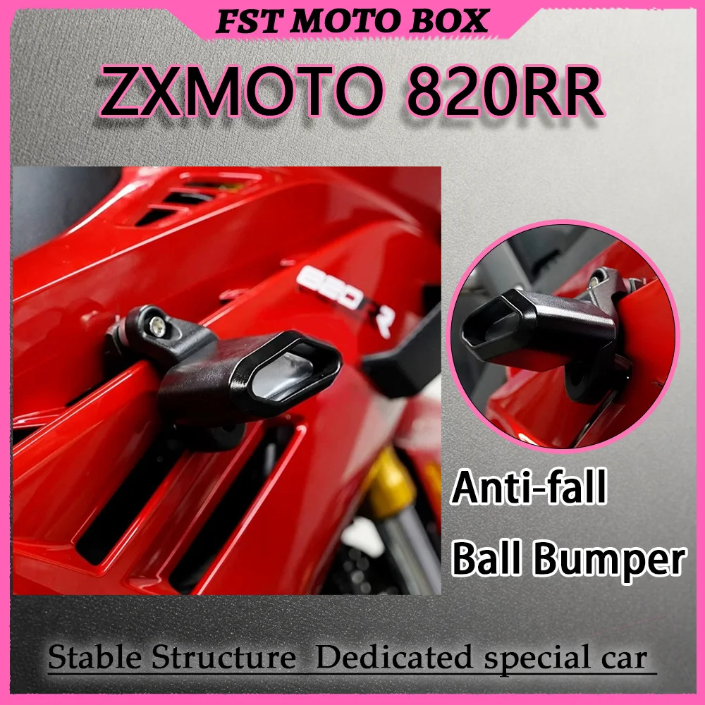 FOR ZXMOTO 820RR All-In-One Safety Upgrade Engine Guard with Elastic Bobbins & Frame Protector Motorcycle Accessories
