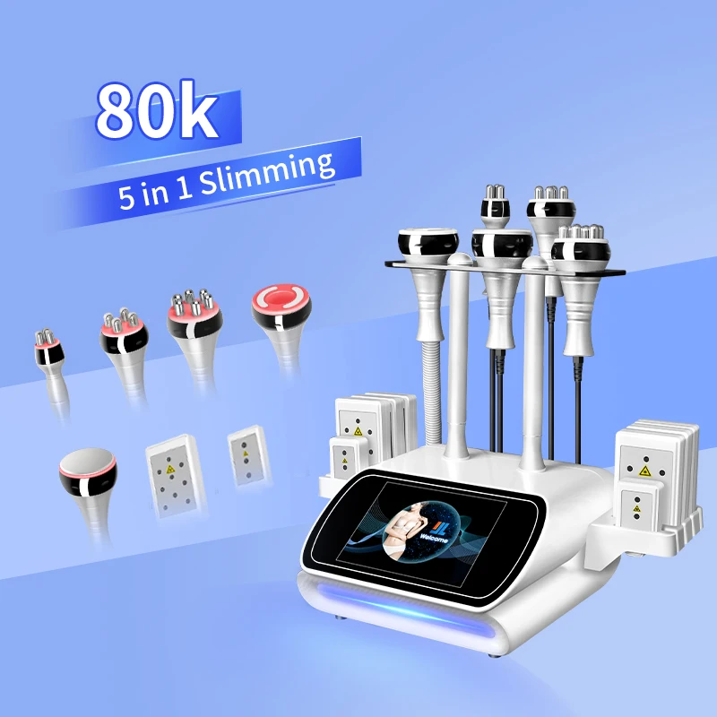 2026 Por 6 in 1 Weight Loss 80 K Body Burning Machine Shaping Body
