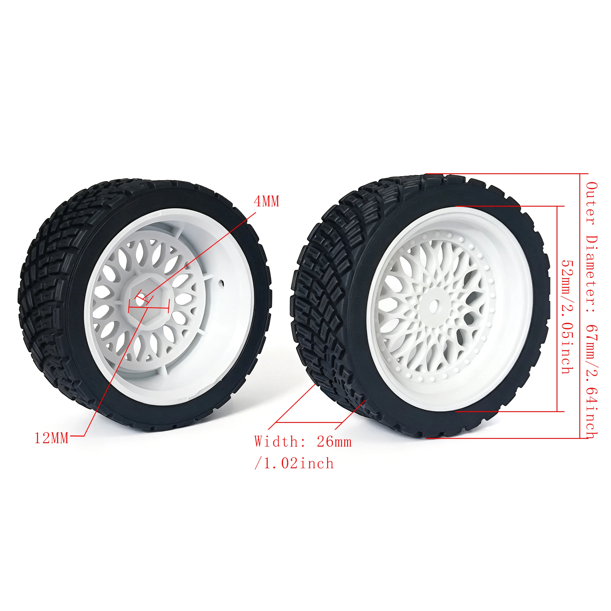 Opony wyścigowe 1/10 67MM Rall – Tamiya Model Rc Car recenzja i cena