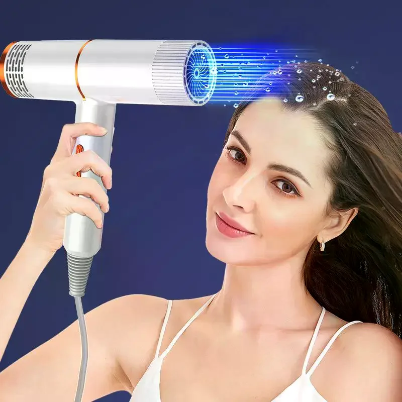 /YOV/1 Set Intelligent Temperature Adjustable Quick Drying Leafless Hair Dryer Low Noise Cold And Hot Negative Ion Hair Dryer