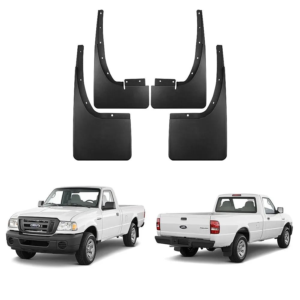 Splash Guards Mud Flaps for Ford Ranger 2011-2018 Front Rear Wheel Mudguards Car Accessories view 3