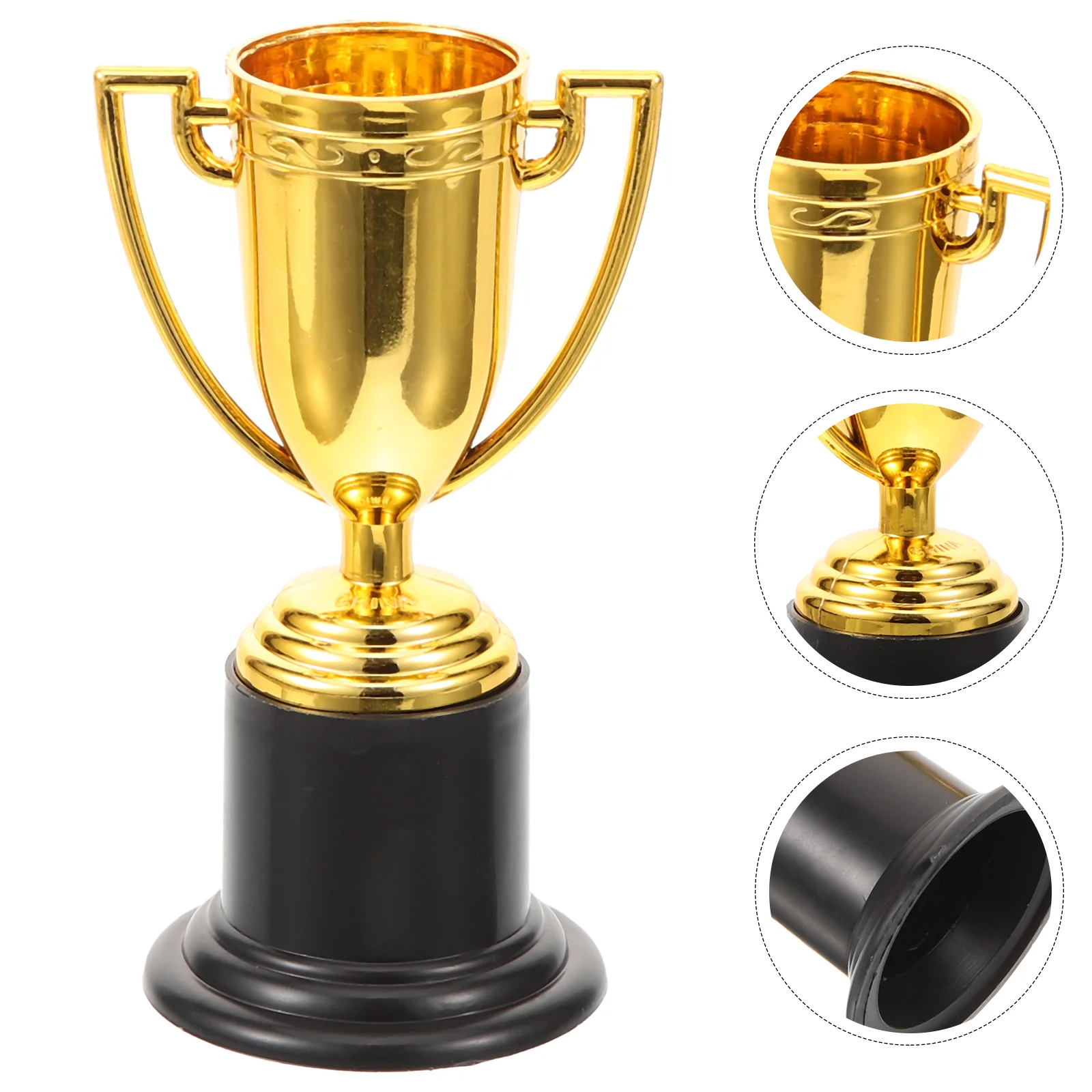 6 Pcs Trophy Convenient to Store Trophies Children Home Decor Competition Plastic Reward Prizes Kids Creative