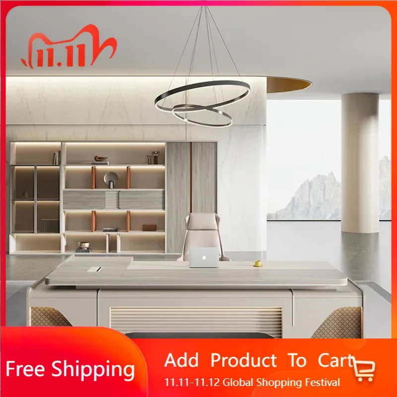 

European Office Desk Gaming Bedside Small Multifunctional Pliante Desks Study Office Desk Ergonomic Ufficio Hotel Furniture