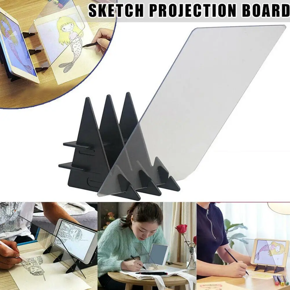 New Copy Board Sketch Tracing Artifact Optical Picture Drawing Sketching Reflection Projector For Beginner Tool Painting Board