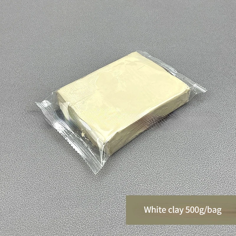 500G Soft Clay Jingdezhen Porcelain Clay Water Tasteless Gaoling Clay Children\'s Handmade DIY Sculpture Educational Supplies