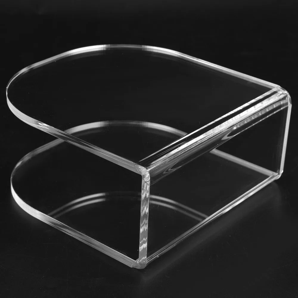 Easy Access Acrylic Napkin Holder Transparent Premium Napkin Rack U-shape Creative Kitchen Accessory Table Display