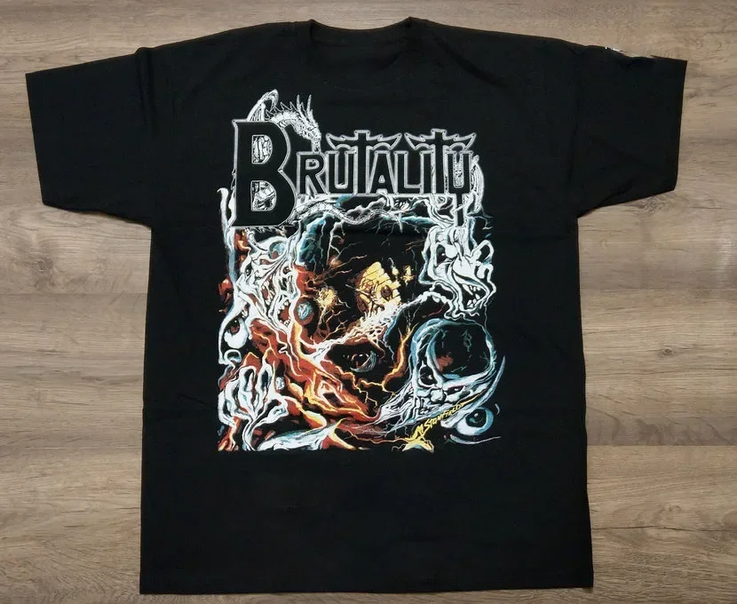 Brutality - Screams of Anguish (T-Shirt) Cotton Unisex Men Women