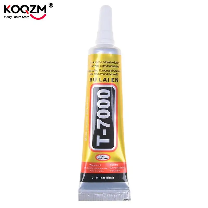 15ml T-7000 Super Sealant New Epoxy Resin Adhesive Black Liquid Glue Super Sealant Handset Touch Screen Rack Maintenance