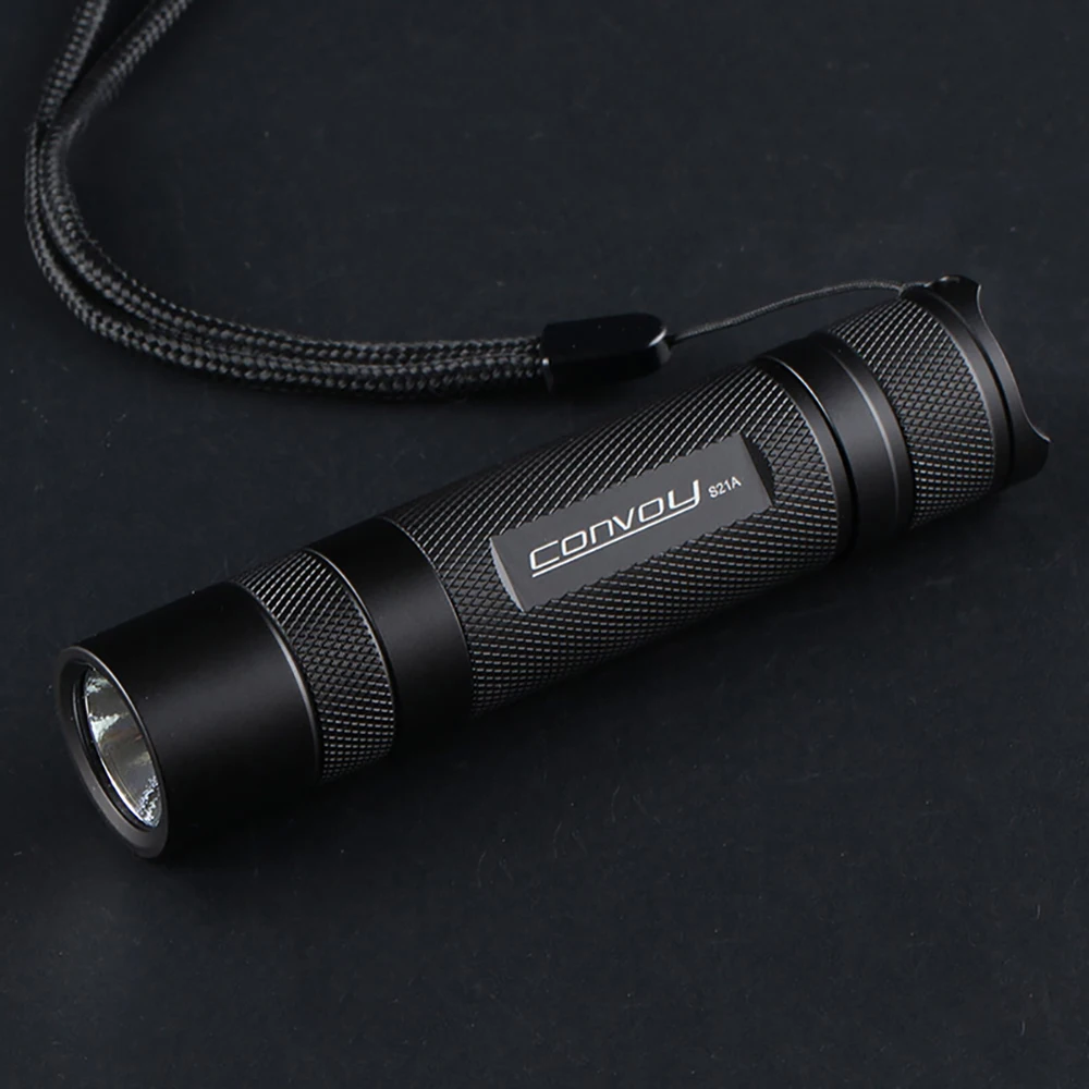 Convoy S21A Flashlight SST40 LED Lanterna S2 Plus 21700  Version Torch 2300lm Flash Light Camping Fishing Tactical Lamp