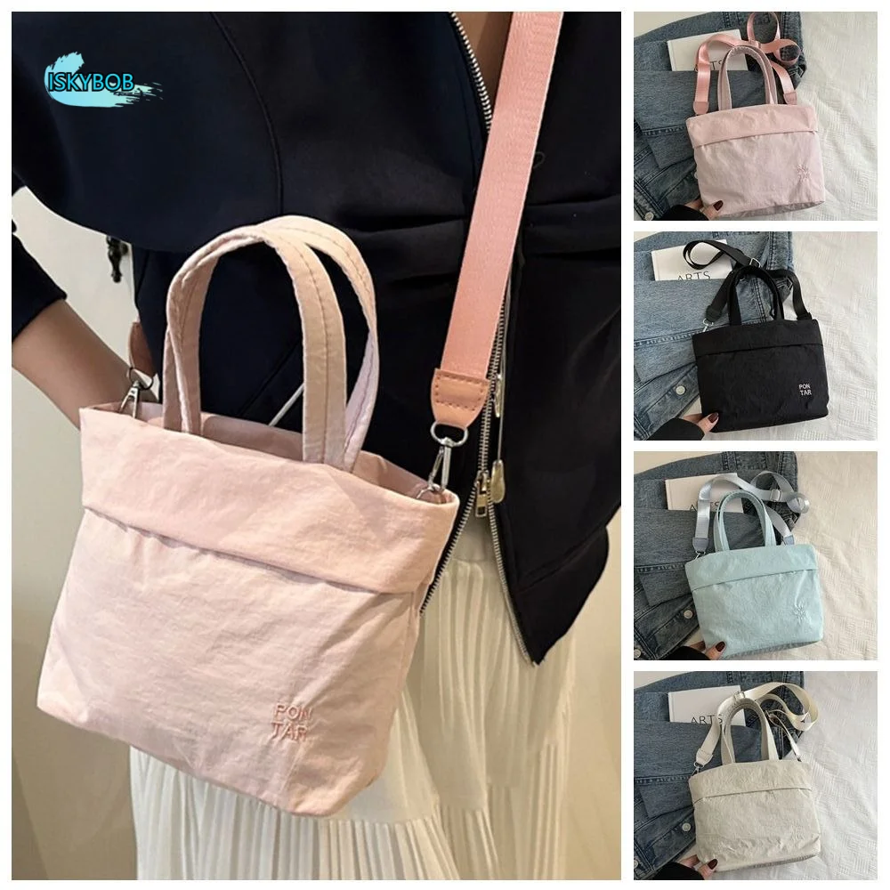 

Fashion Quick-dry Nylon Shoulder Bag Tote Coin Pouch Sport Crossbody Bag Korean Style Harajuku Mobile Phone Pack Daily