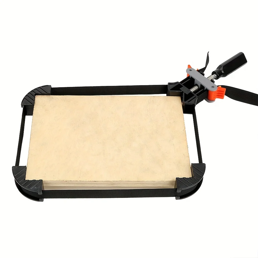 1 قطعة مشبك شريطي متعدد الوظائف دقيق، 90 °   الزاوية اليمنى، متينة وسريعة التعديل لمشاريع النجارة