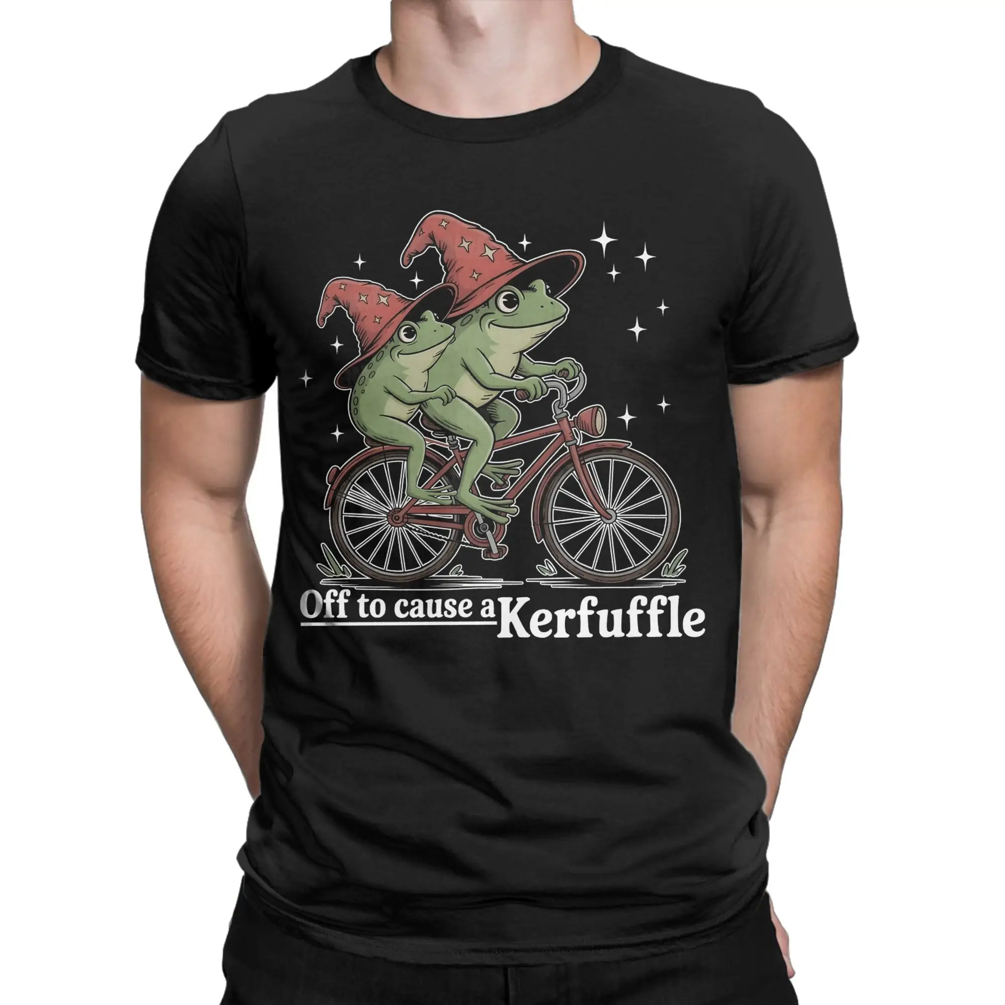 Humor Quote Off To Cause A Kerfuffle T Shirt Men Women's 100% Cotton Awesome T-Shirts O Neck  Tees Short Sleeve Tops Gift Idea