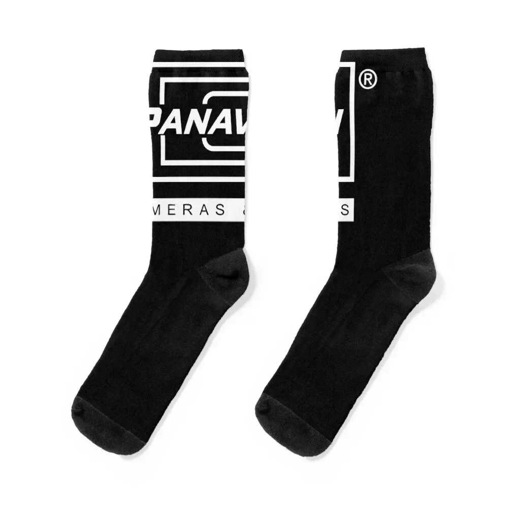 Panavision-Chaussettes de compression chauffantes avec logo pour homme et femme, bas de luxe, escalade, cheville