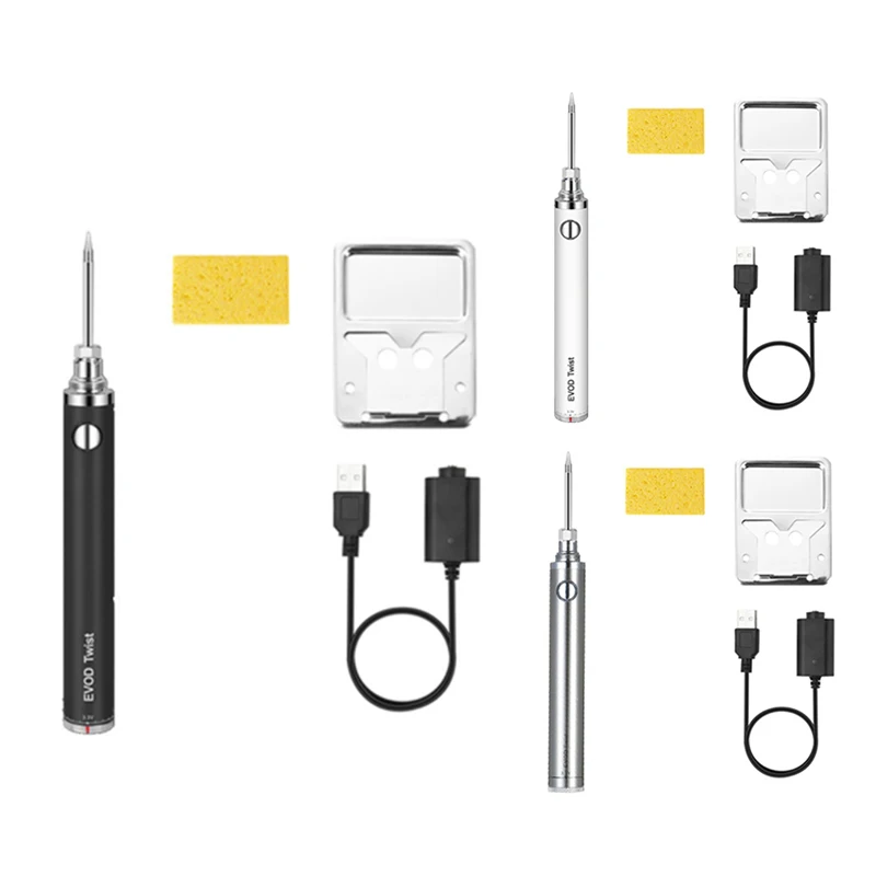 

5V 15W Battery-Powered Soldering Iron, With USB Rechargeable Soldering Iron, Adjustable Voltage Soldering Iron