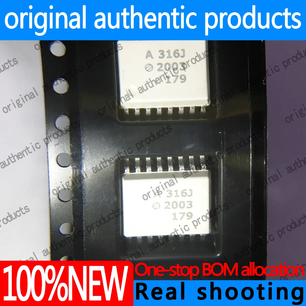 1/5/10PCS(New)original packing HCPL-316J-500E HCPL-316J chip screen printing A316J SOP16 Optocoupler chip