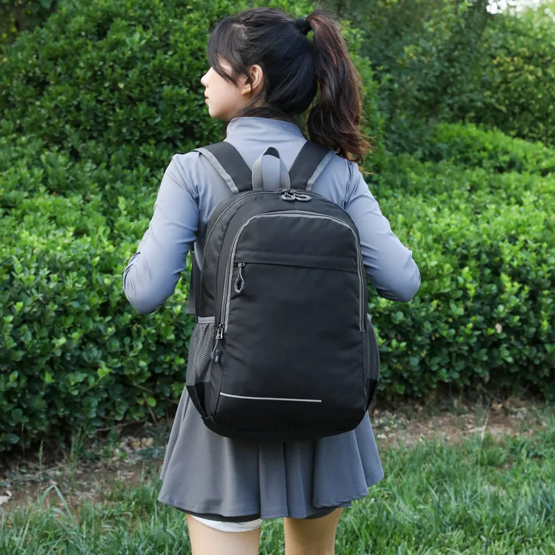 

Сверхлегкий водонепроницаемый складной рюкзак, противоугонный рюкзак большой емкости 20 л со светоотражающей полосой, 6 цветов