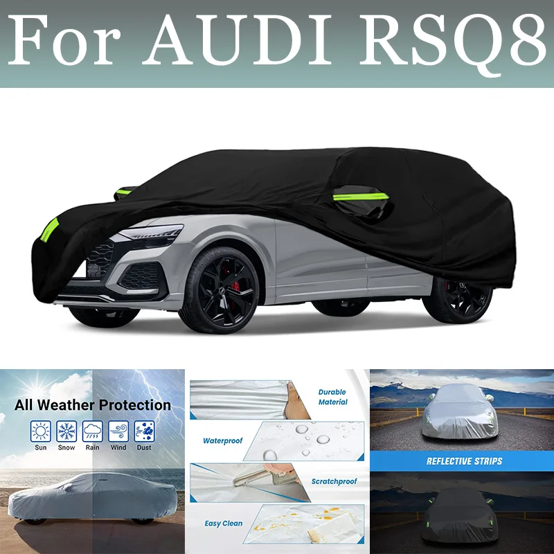 

For AUDI RSQ8 Exterior Car Cover Outdoor Protection Full Car Covers Snow Cover Sunshade Waterproof Dustproof Accessories