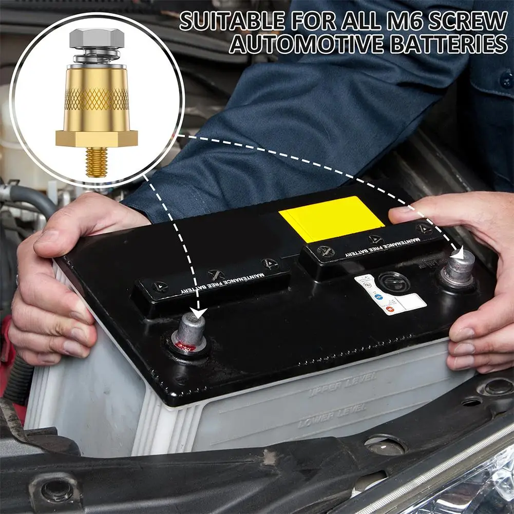 1 Pair Battery Pole…