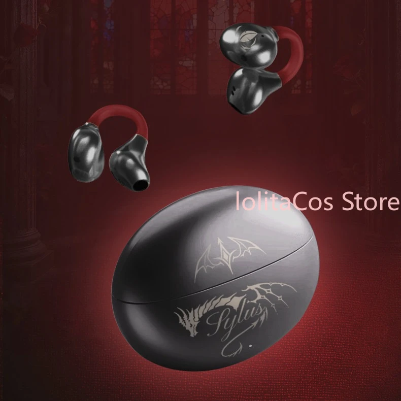 

Sylus Anime Love and Deepspace Caleb Zayne Rafayel Xavier Earhook Bluetooth Headset Cartoon Earphone Earbuds Osteoacusis Gift
