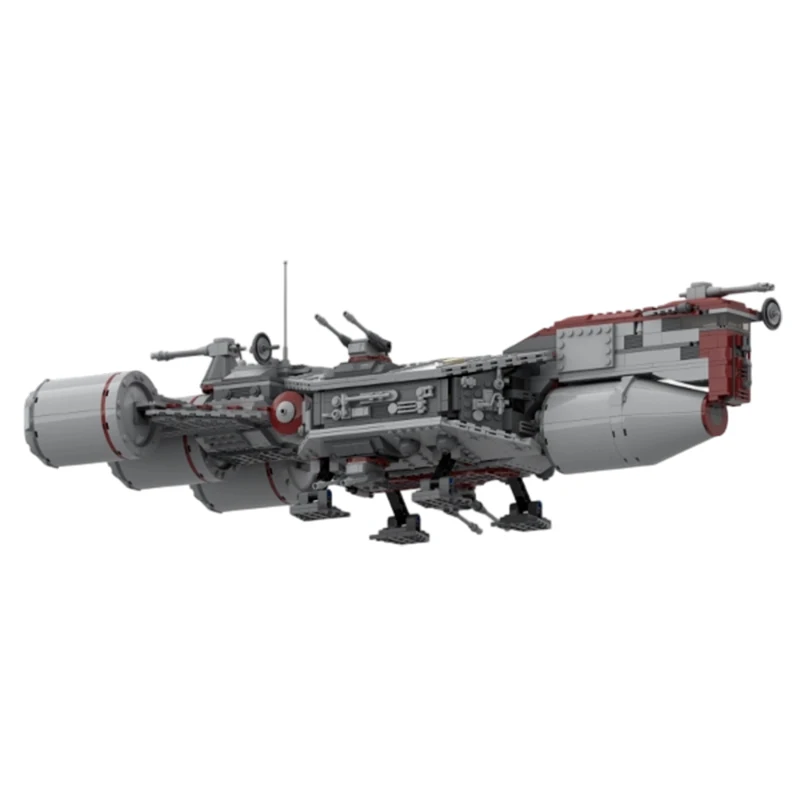 MOC Spaceship C70 Charger Modified Republic Brick Set Model DIY Creative Building Toy Birthday Gift1756PCS
